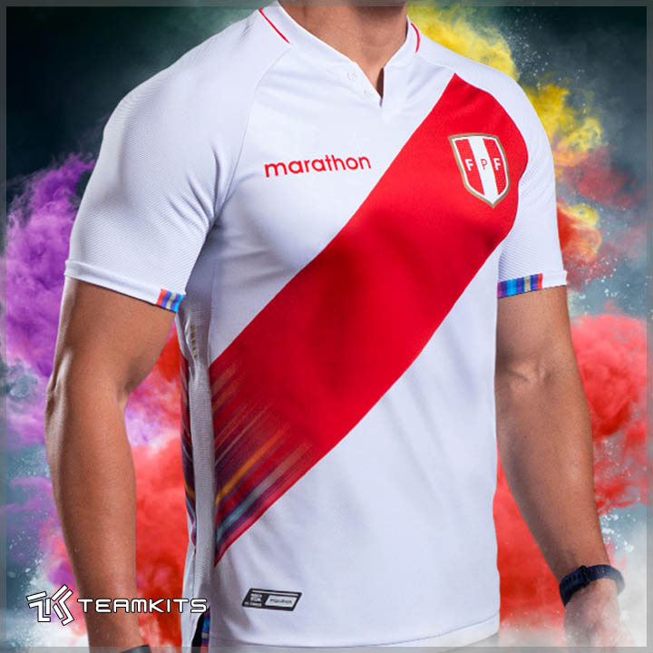 لباس های پرو برای کوپا آمریکا 2021؛ خطوط رنگارنگ در دل طرح همیشگی