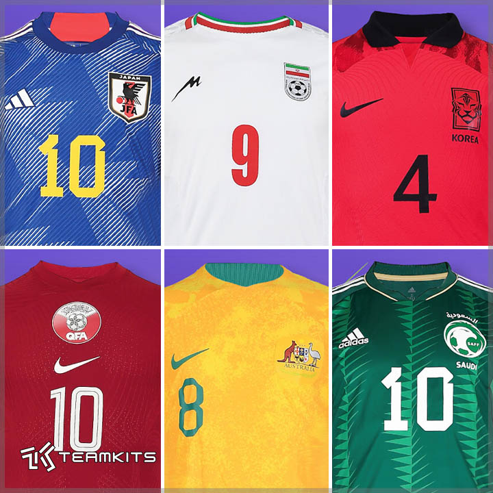 لباس های جام ملت های آسیا 2023