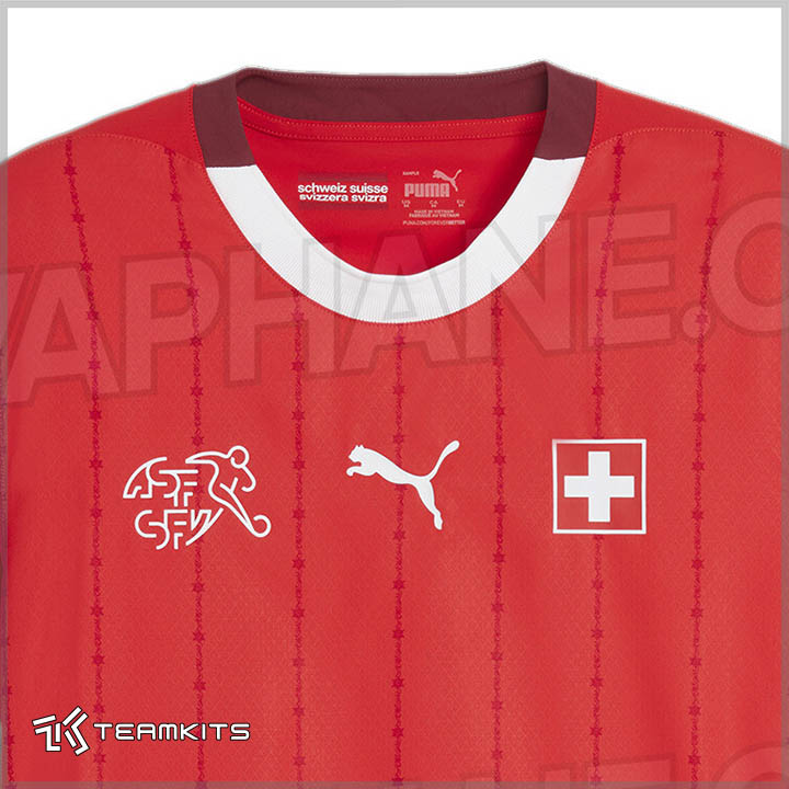 لباس سوئیس برای یورو 2024 (تصاویر رسمی)